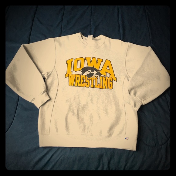 Iowa Wrestling Crewneck Russell Medium 